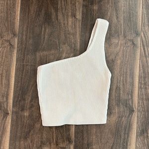 Aritzia Babaton Sculpt Knit Crop Top